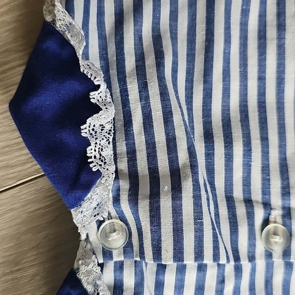 Vintage Sears Lace Collar Flower Sundress 3x - Picture 11 of 11